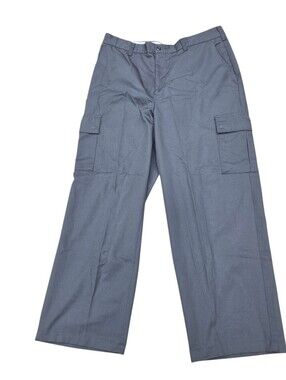 Lot of 2 Aramark WearGuard Men’s 36x29 Charcoal Gray Cargo Work Pants Technician